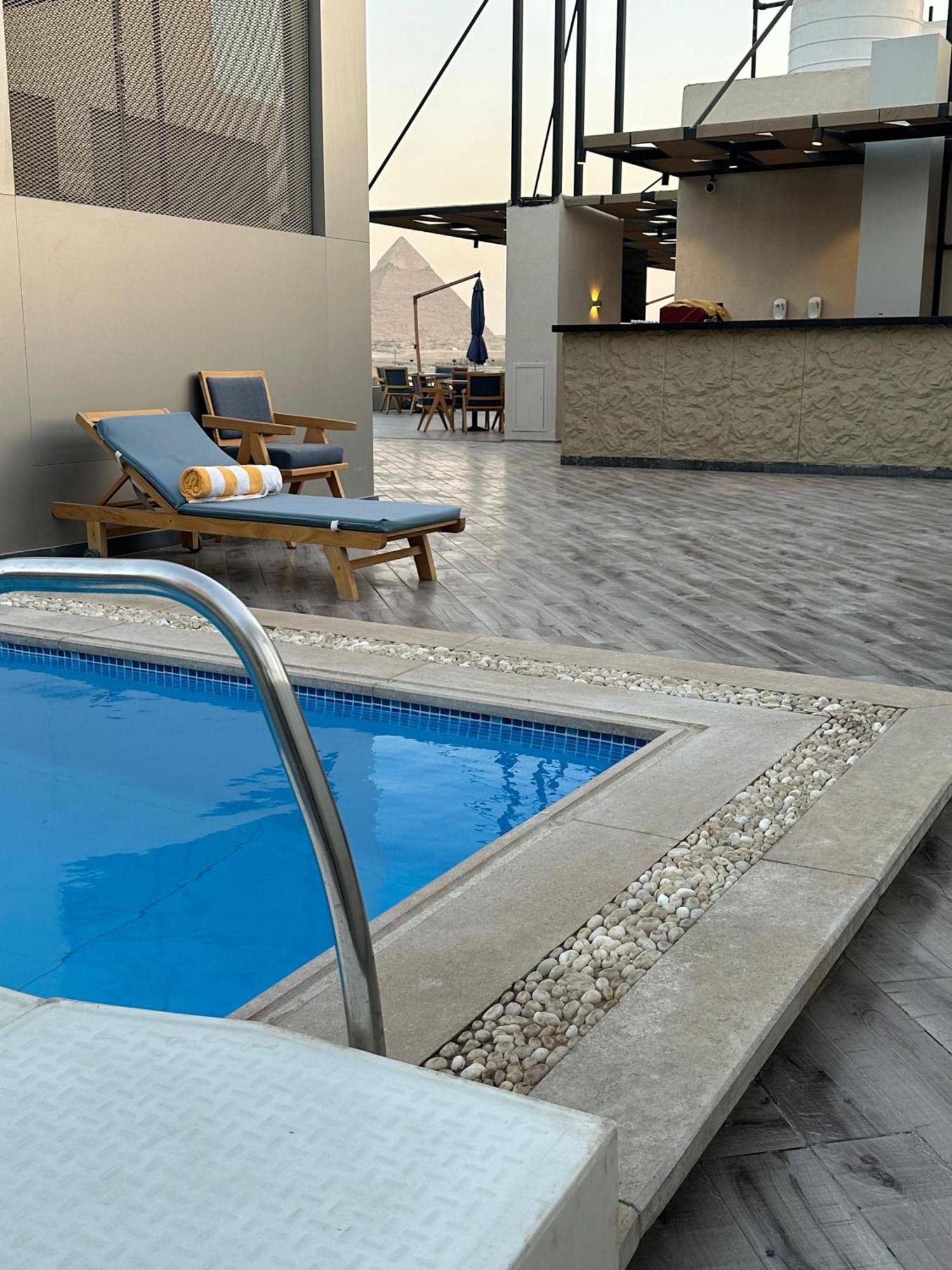 Stay Inn Pyramids Hotel Al Kawm al Akhdar Exteriör bild