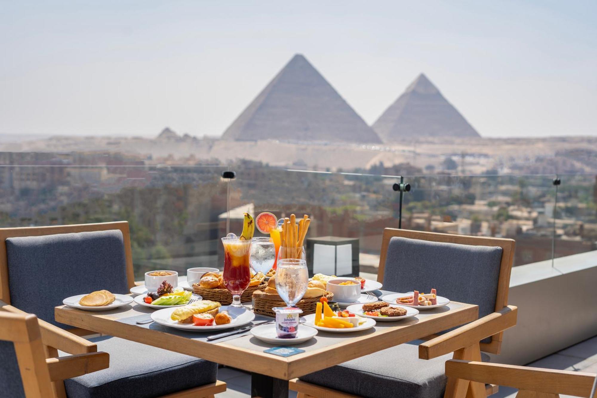 Stay Inn Pyramids Hotel Al Kawm al Akhdar Exteriör bild