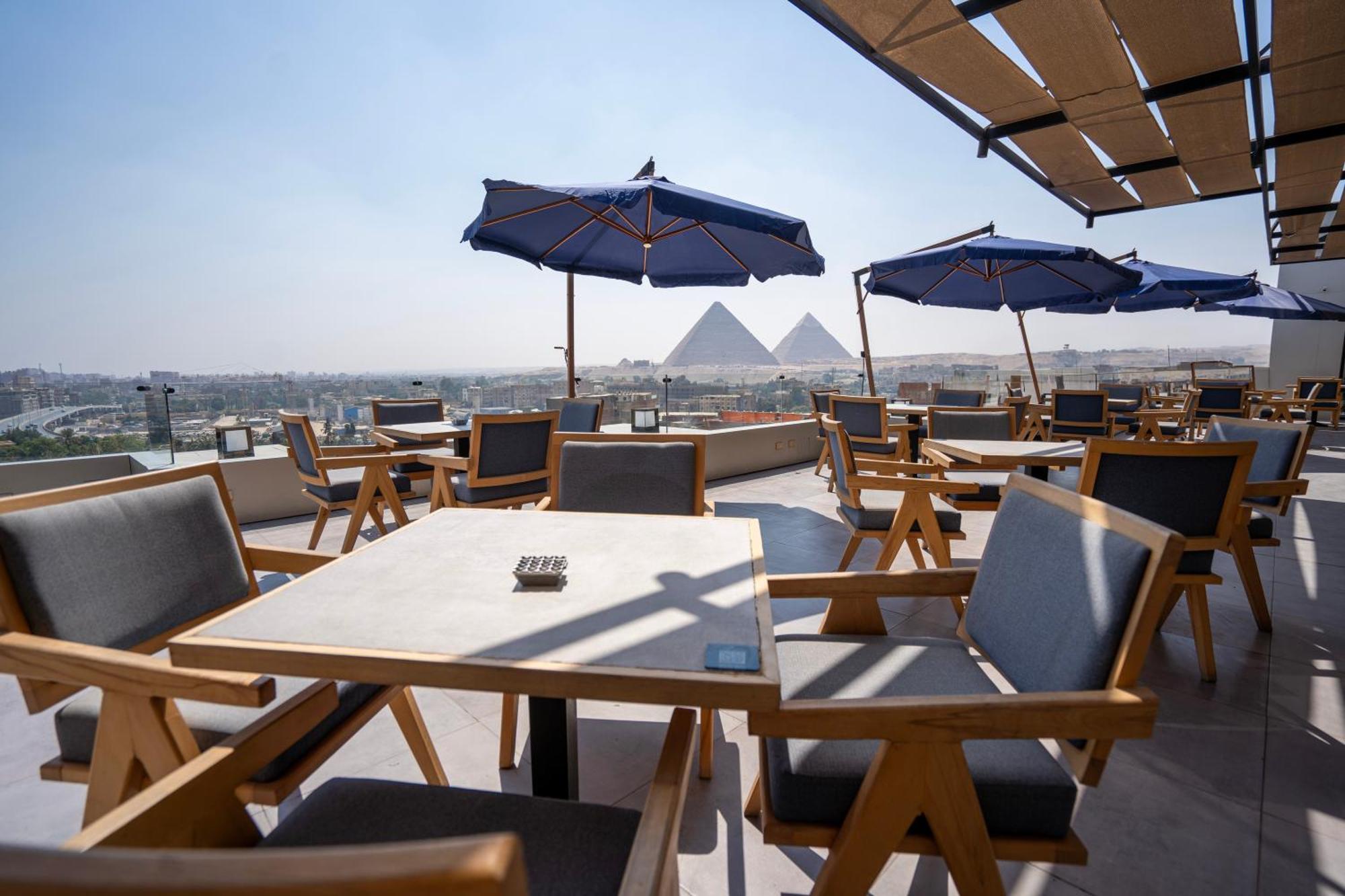 Stay Inn Pyramids Hotel Al Kawm al Akhdar Exteriör bild